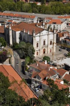 Royalty Free Photo of Leiria S Cathedral in Leiria, Portugal 