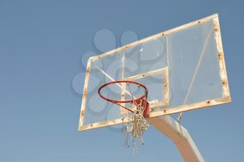 Royalty Free Photo of a Basketball Net