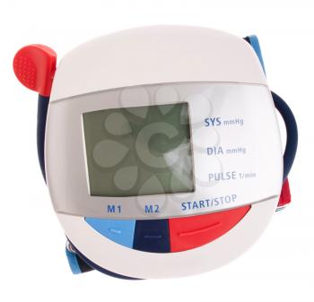 Royalty Free Photo of a Digital Blood Pressure Meter