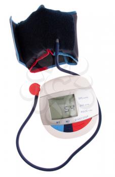 Royalty Free Photo of a Digital Blood Pressure Meter