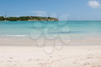 Royalty Free Photo of a Beach in Long Bay, Antigua