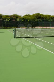 Royalty Free Photo of a Tennis Court