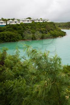 Royalty Free Photo of Resorts in Long Bay, Antigua