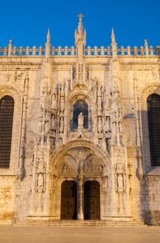 Royalty Free Photo of a Hieronymites Monastery in Lisbon, Portugal