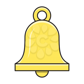 Royalty-Free Clipart Image of a Bell