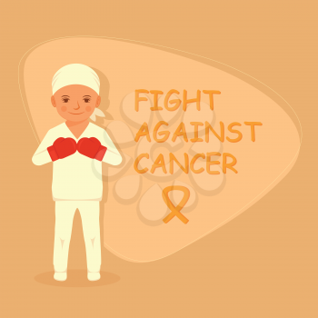 kid fighting, cancer, chemotherapy treatment, child with tumor