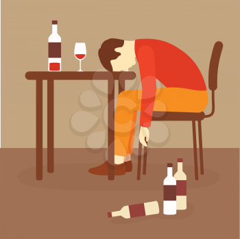 alcoholism, alcohol addiction, drunk alcoholic, depression problem