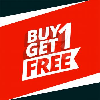 buy one get one free sale background design