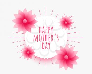 happy mothers day celebration illustration wallpaper