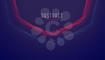 abstract digital lines background design