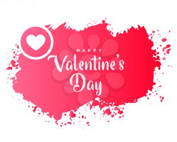 abstract valentines day background in grunge style
