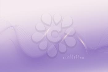 elegant purple background with smooth lines design
