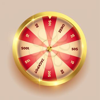 golden wheel of fortune element design