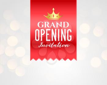 grand opening celebration banner template design