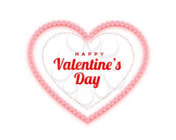 happy valentines day red hearts decorative background