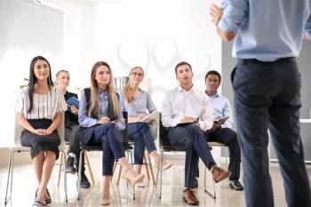 People at NLP training in office�