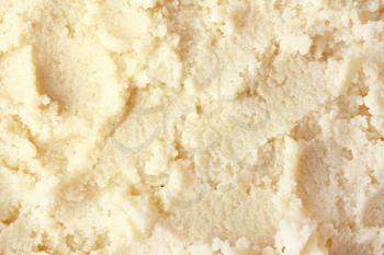 Texture of shea butter as background�