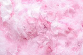 Texture of cotton candy, closeup�