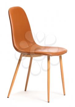 Modern chair on white background�