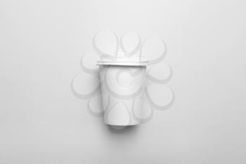 Takeaway coffee cup on white background�
