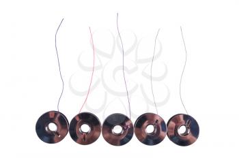 Royalty Free Photo of Spools With Thread