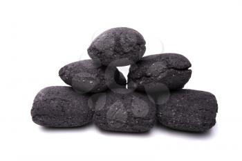 Royalty Free Photo of a Stack of Coal