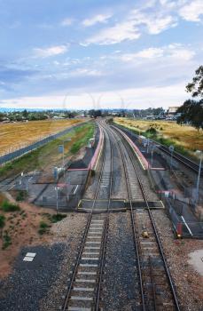 image of a railway station in Adelaide, Australia