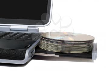 Royalty Free Photo of a DVD Drive