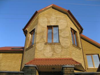 Royalty Free Photo of a Brick House