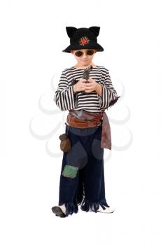Royalty Free Photo of a Little Boy Pirate