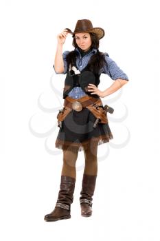 Royalty Free Photo of a Cowgirl