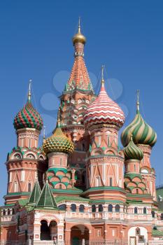 Royalty Free Photo of Saint Basil's Cathedral Church in Moscow