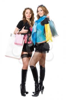 Royalty Free Photo of Friends Shopping