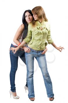 Royalty Free Photo of Two Young Women