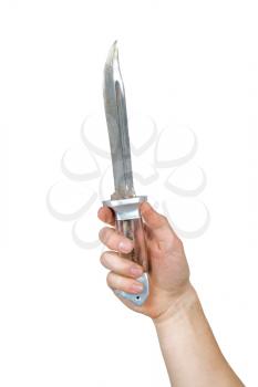 Royalty Free Photo of a Knife in a Hand