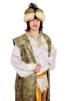 Portrait of a man in oriental costume