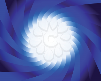 Royalty Free Clipart Image of an Abstract Spiral Background