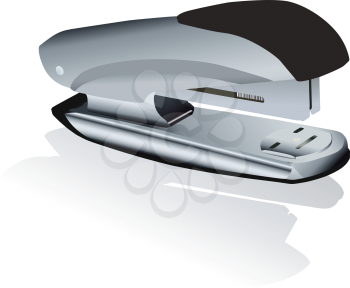 Royalty Free Clipart Image of a Stapler 