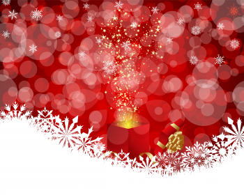 Beautiful Christmas (New Year) card. Vector illustration with transparency  EPS10.