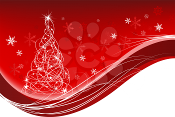 Christmas  festive background. EPS 10 Vector illustration  with transparency and meshes.