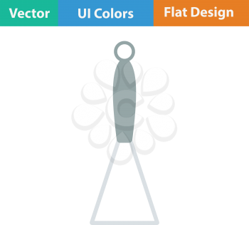 Potato masher icon. Flat design. Vector illustration.
