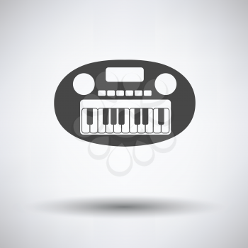 Synthesizer toy icon