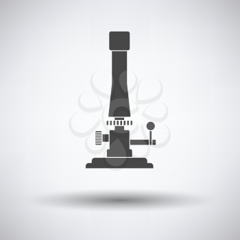 Icon of chemistry burner