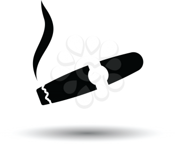 Graphic tablet icon. White background with shadow design. Vector illustration.
