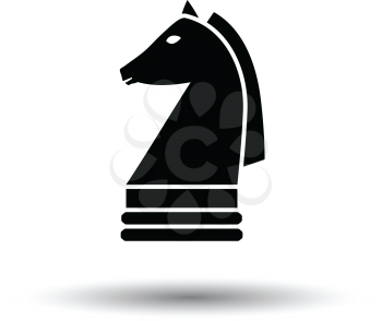 Motherboard icon. White background with shadow design. Vector illustration.