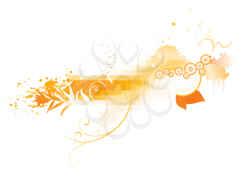 Royalty Free Clipart Image of an Abstract Design