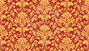 Royalty Free Clipart Image of an Ornate Background