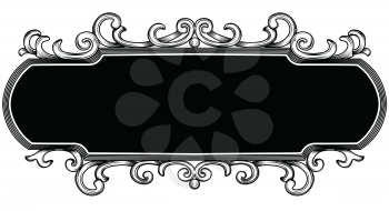 Royalty Free Clipart Image of  Frame