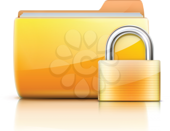 Royalty Free Clipart Image of a Security Concept