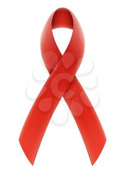 Vector illustration of healthcare concept with AIDS Awareness Ribbon